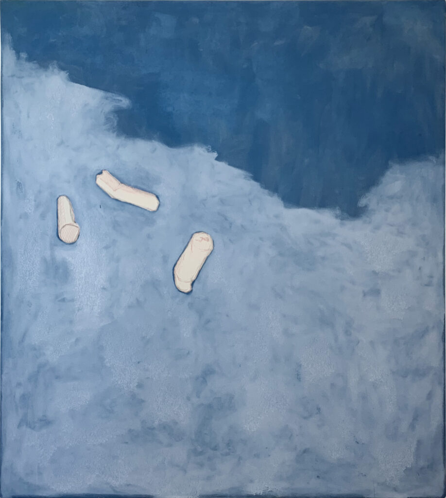 Sam Ng, Untitled (2020), Oil on canvas, 145x130cm.