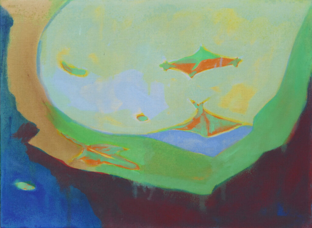 Sam Ng, Like No Other(2023), Oil on canvas, 50.8x63.5cm.
